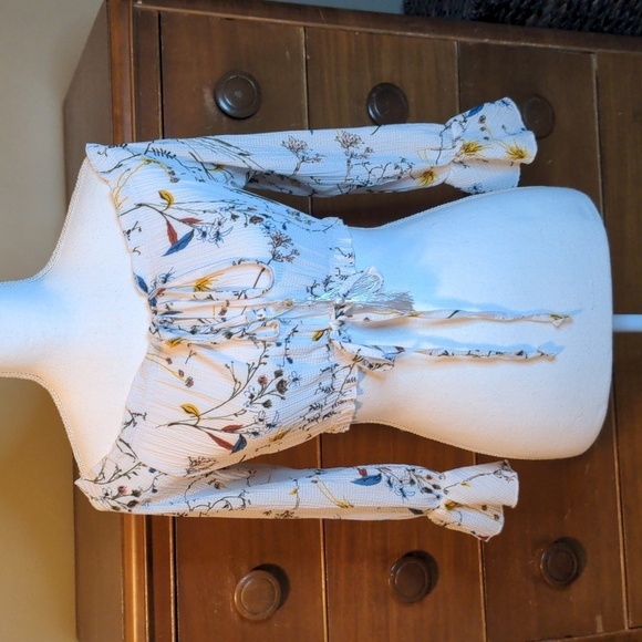 BOHO Flirty string CROP TOP - Picture 1 of 12